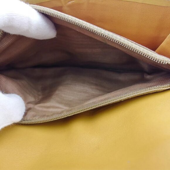 Celine long wallet macadam beige PVC x leather Authentic USED - Picture 11 of 11